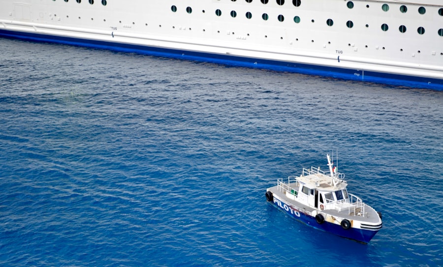 cruise ship through drake passage