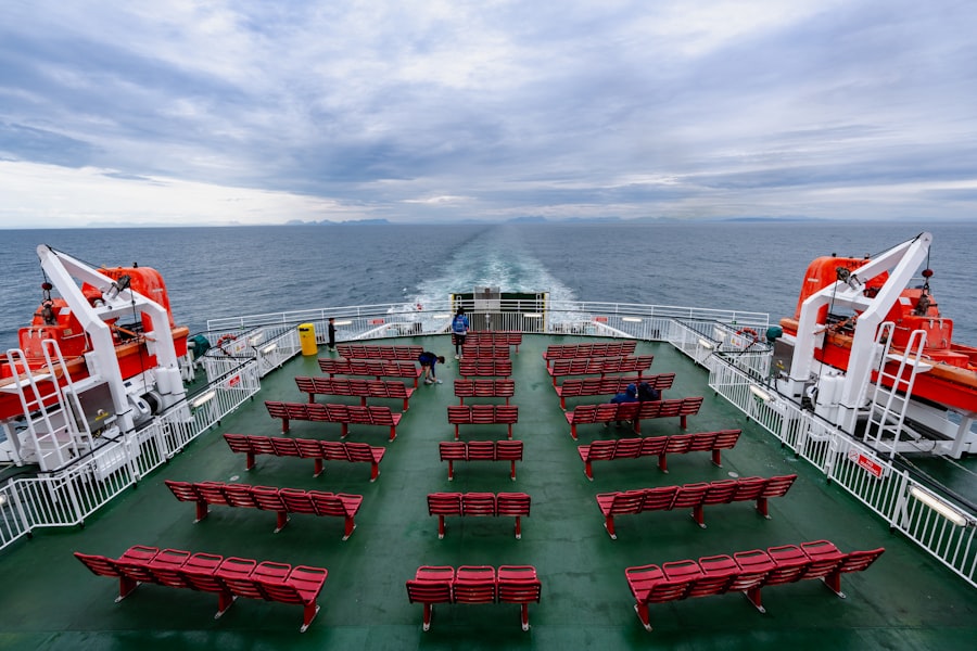dinner on the drake passage