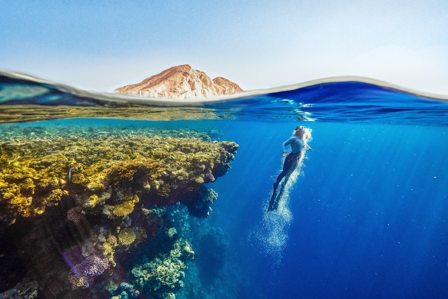 diving