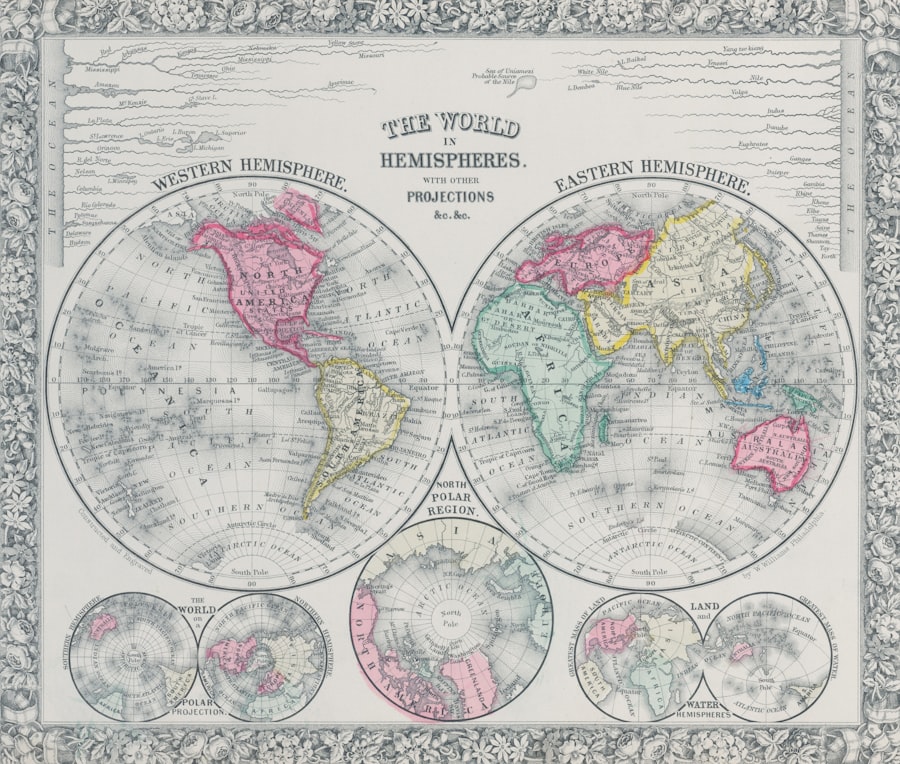 drake passage world map