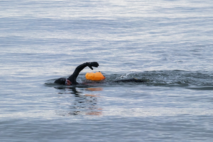 Photo drake passage swimmer