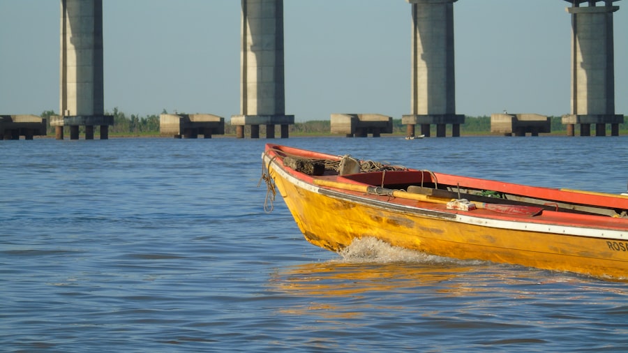 Photo drake passage row boat