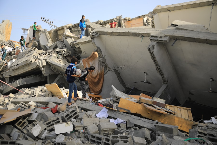 Photo earthquake