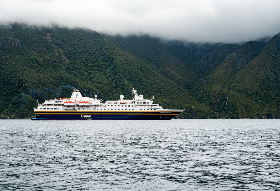 Photo cruise ship drake passage