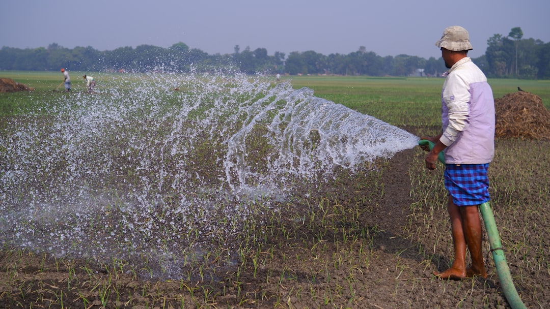 Photo center pivot irrigation