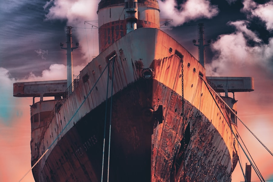 Photo drake passage ship