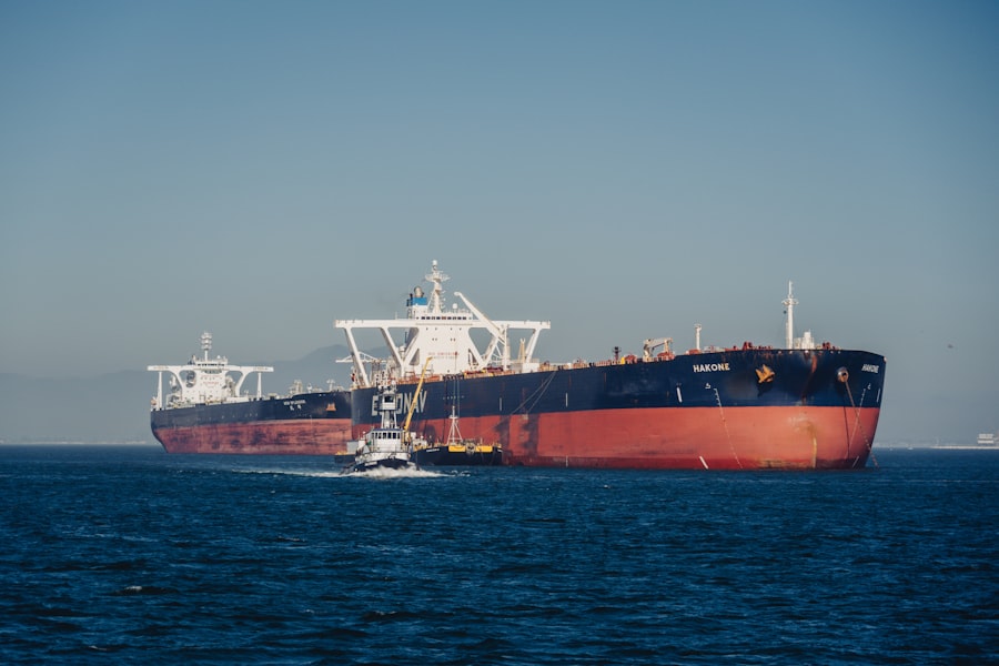 Photo insuring oil tankers