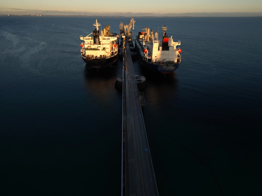 Photo oil tankers