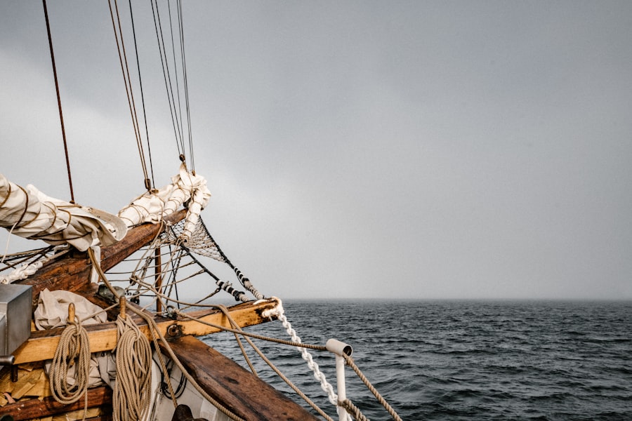 Photo sailing through the drake passage