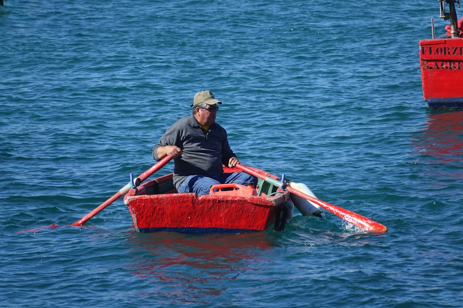 Photo rowing drake passage