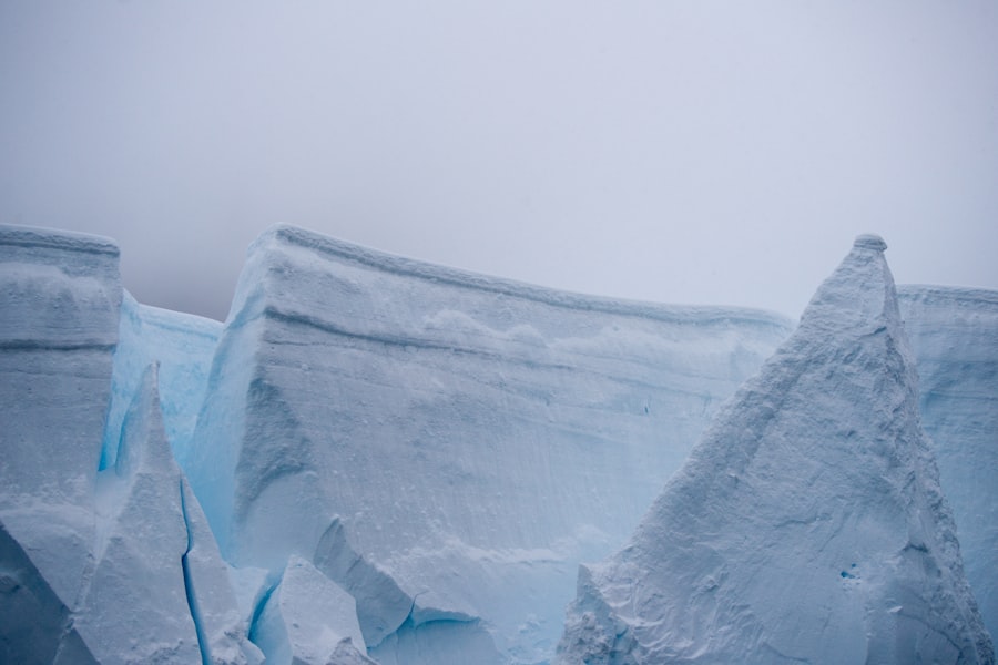 Photo drake passage frozen