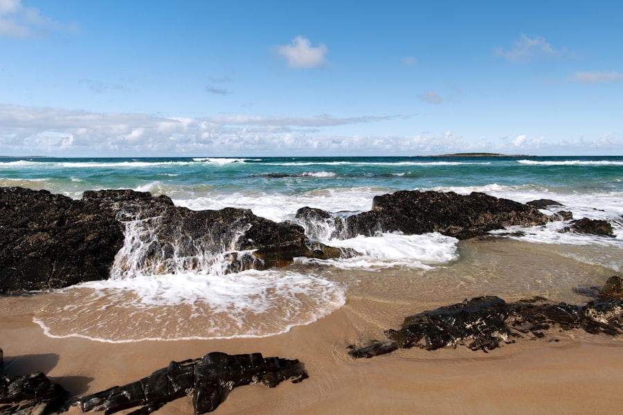 Photo ocean waves
