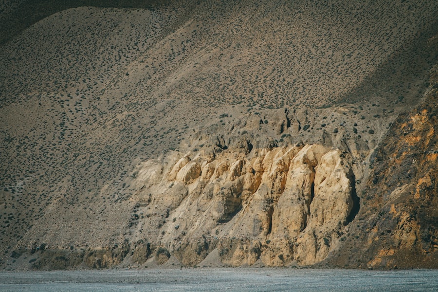 sediment accumulation