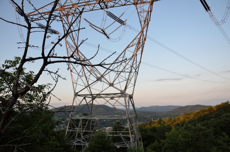 Photo power grid collapse