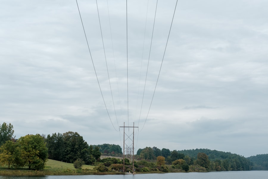 Photo power grid infrastructure