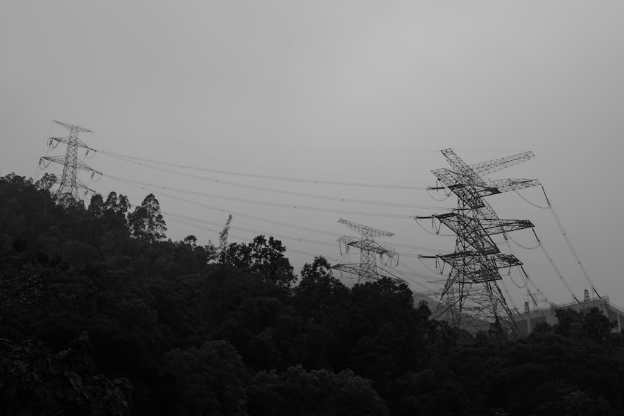 Photo power grid collapse