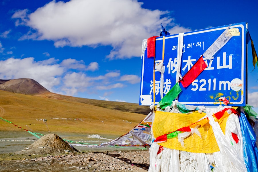 Photo tibet buffer zone