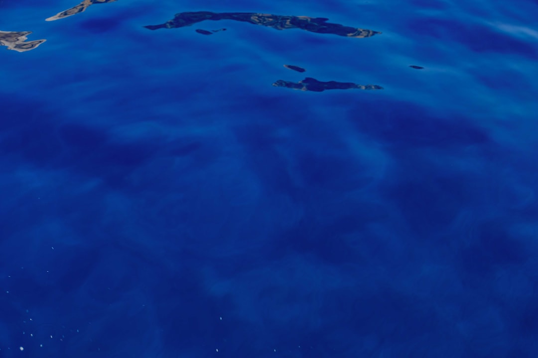 Photo ocean floor map