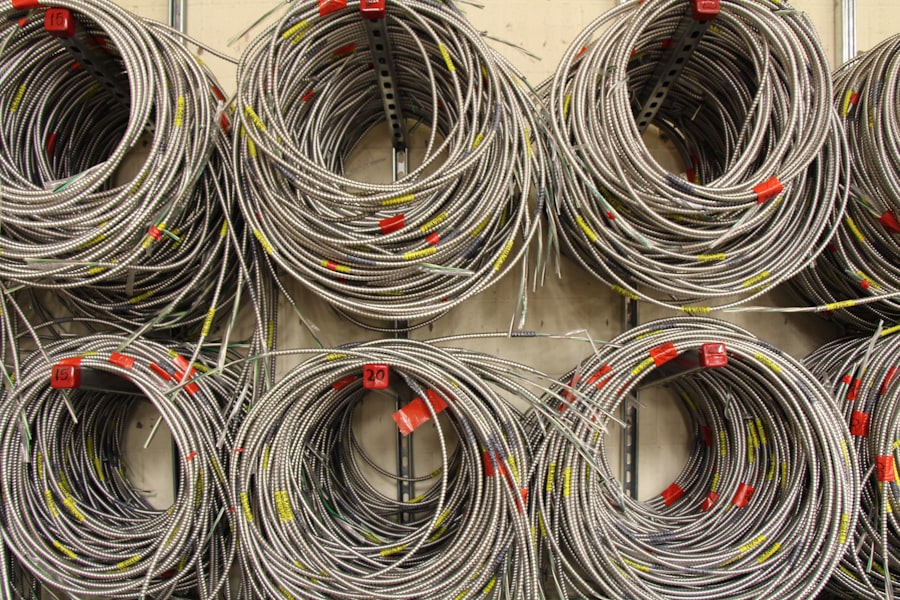 Photo internet cables