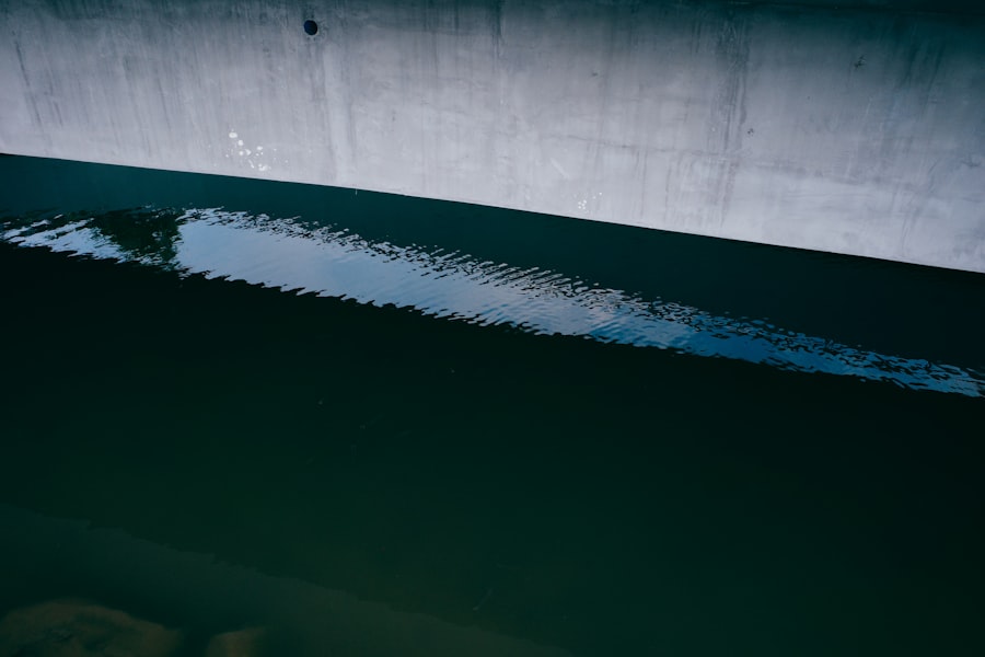 Photo water system collapse