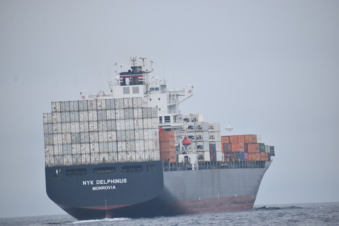 Photo container shipping