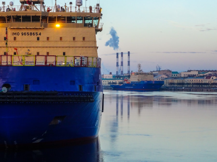 Photo arctic shipping