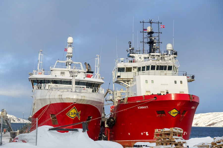 Photo arctic shipping