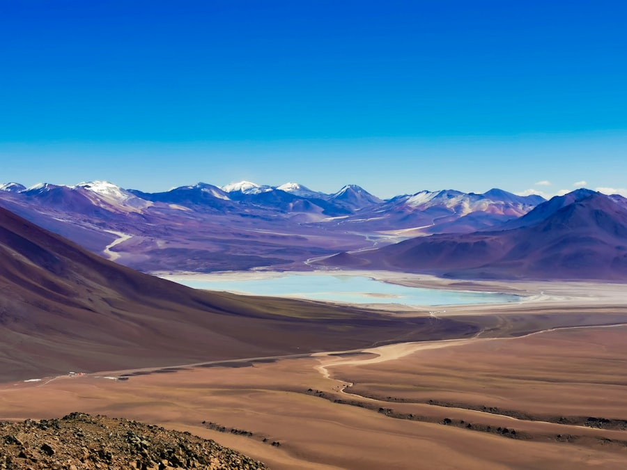 Photo Atacama evaporation ponds