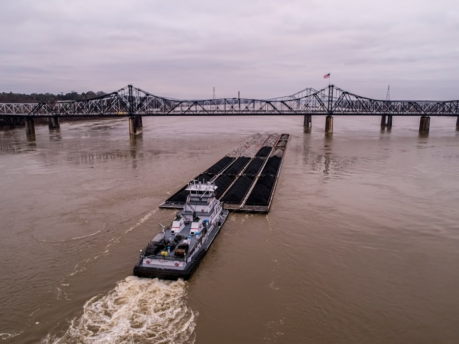 Photo mississippi river maintenance crew overtime