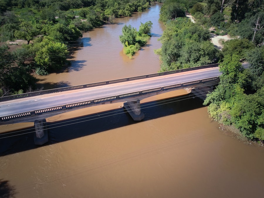 river control structure collapse