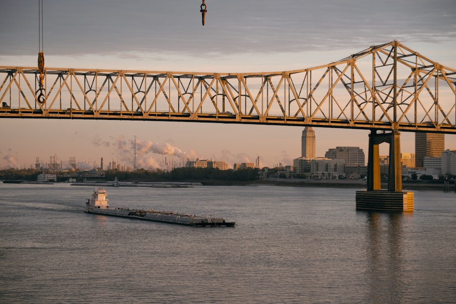 Photo mississippi river infrastructure documentary