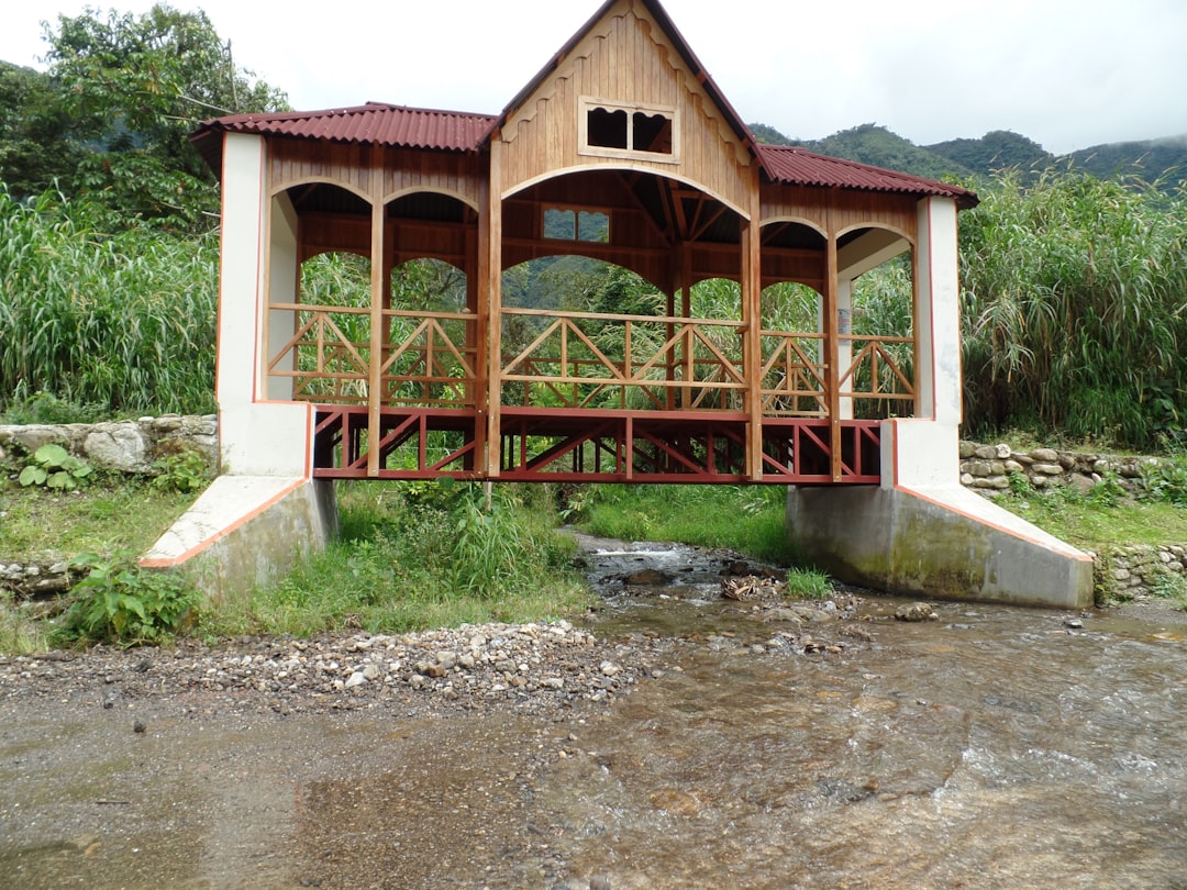 Photo river control structure