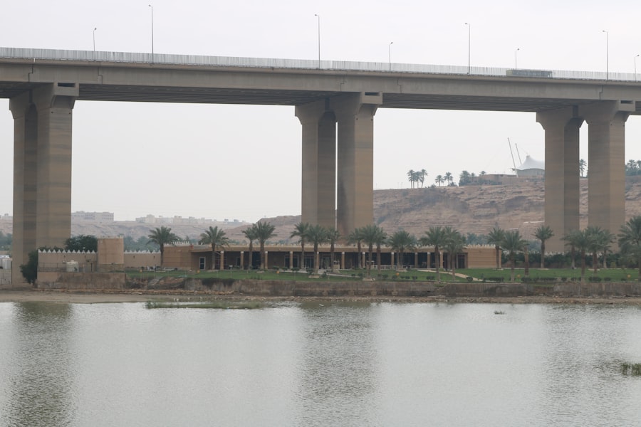 Photo river control structure