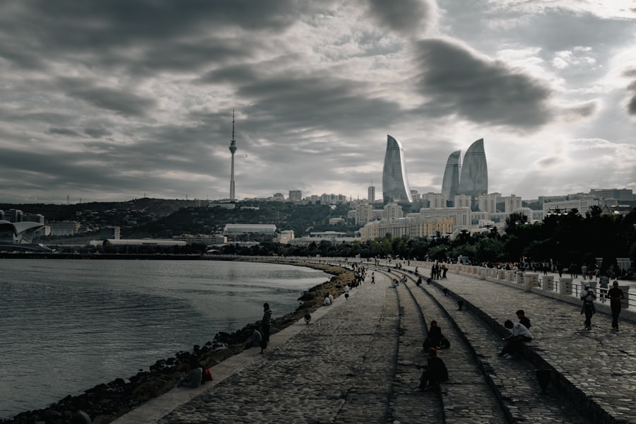 Photo Caspian Sea baseline shift