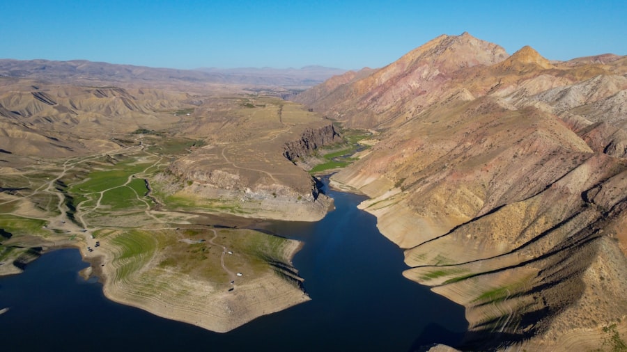 Photo river water levels