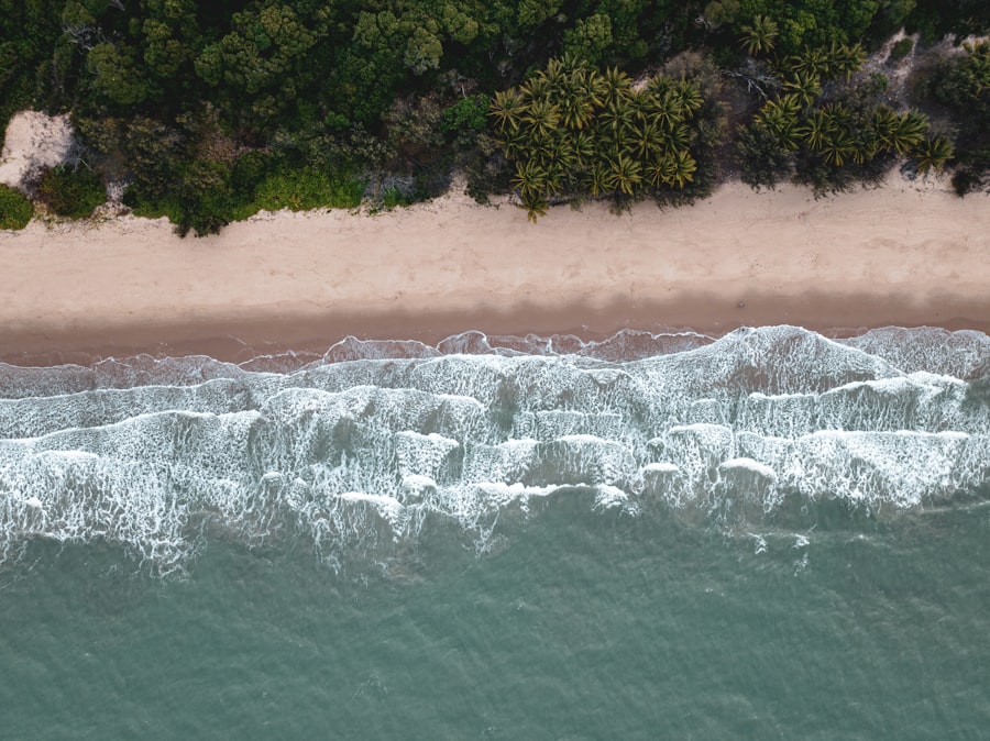 Photo drone shoreline erosion surveys