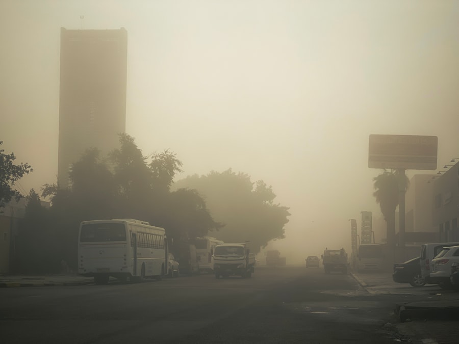 Photo Toxic dust storms
