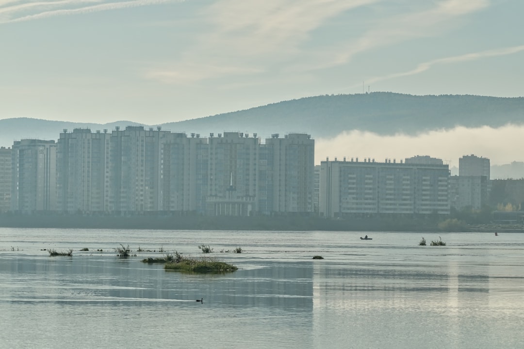 Photo Siberian river reversal