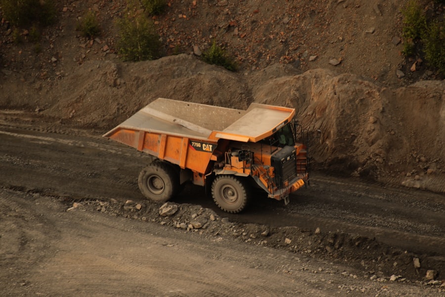 Photo rare earth mining