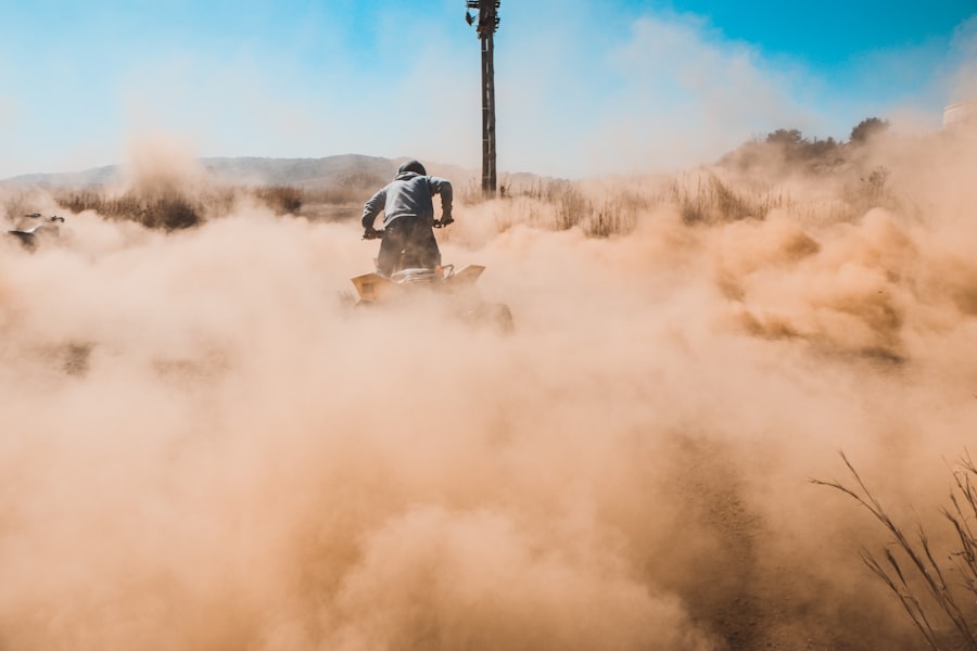 Photo dust storm health
