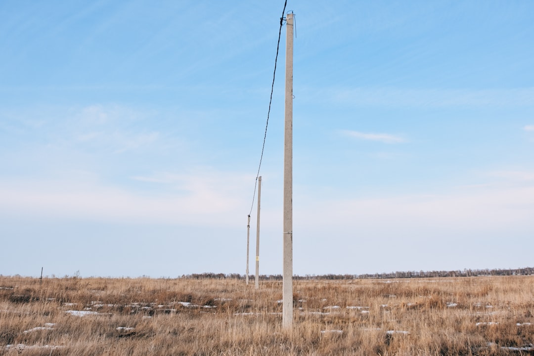Photo wind farm blade sandblasting maintenance