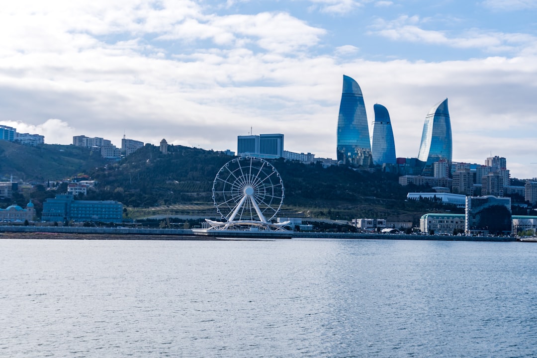 Photo azerbaijan coast guard drone surveillance