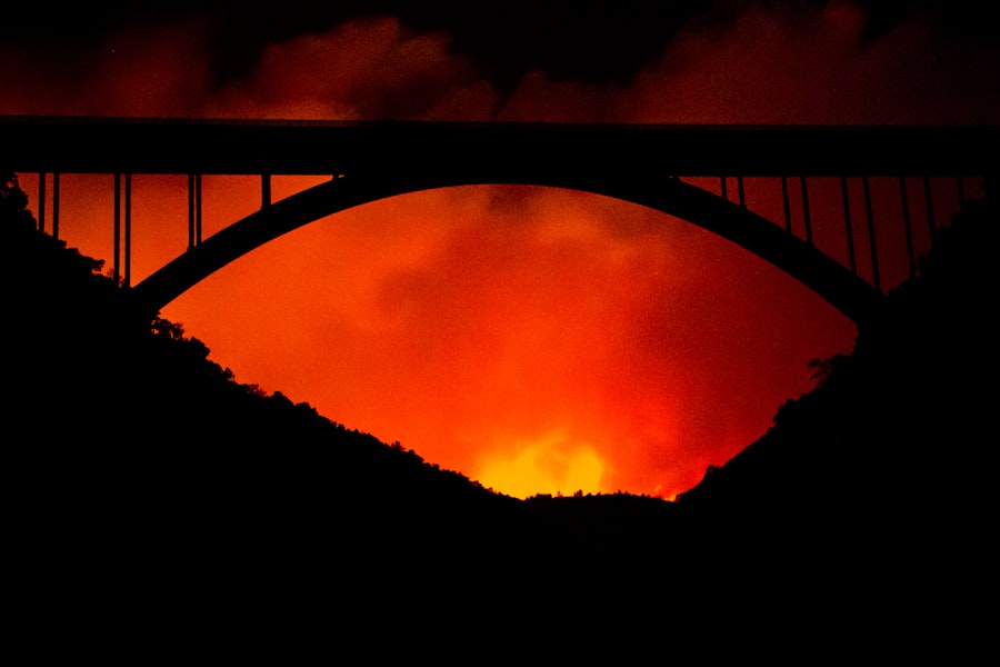 infrastructure failure wildfires