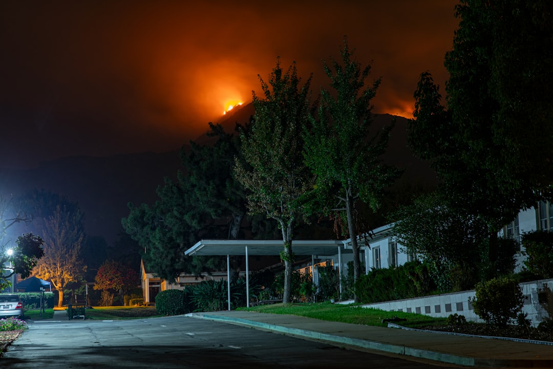 Photo infrastructure failure wildfires