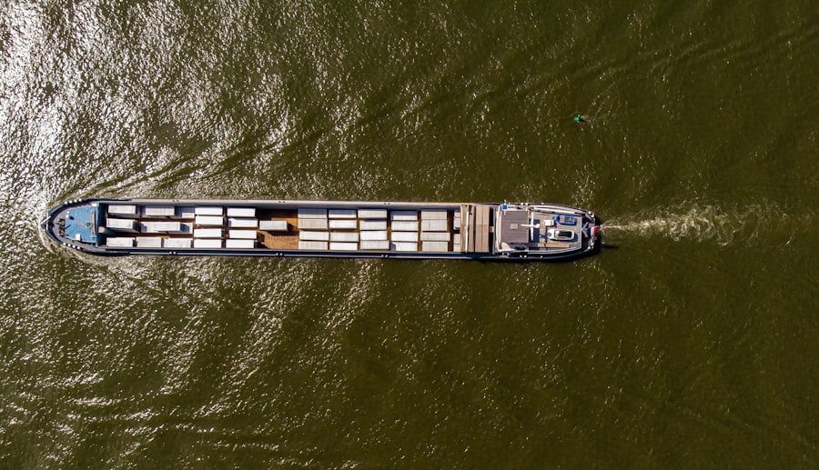 Photo shipping lanes