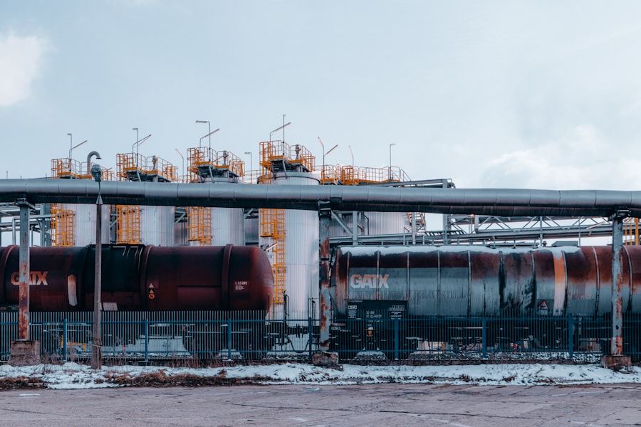oil refinery infrastructure