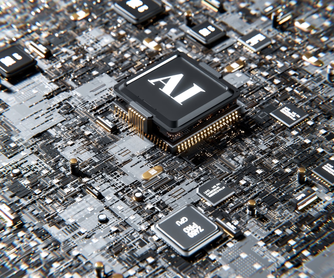 Photo AI chip manufacturing