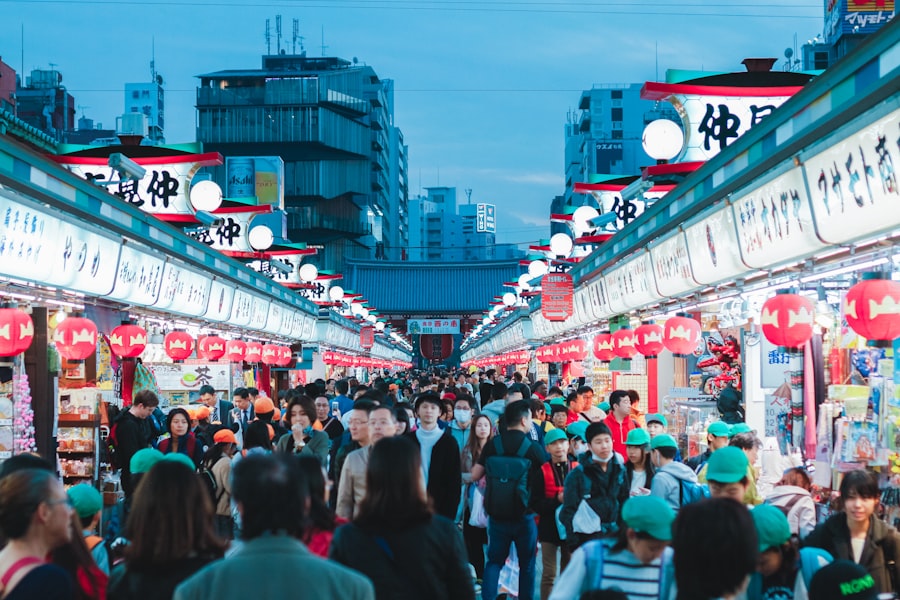 Photo Japan overcrowded