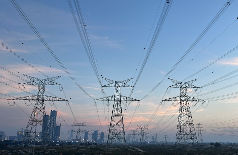 power grids, air conditioning