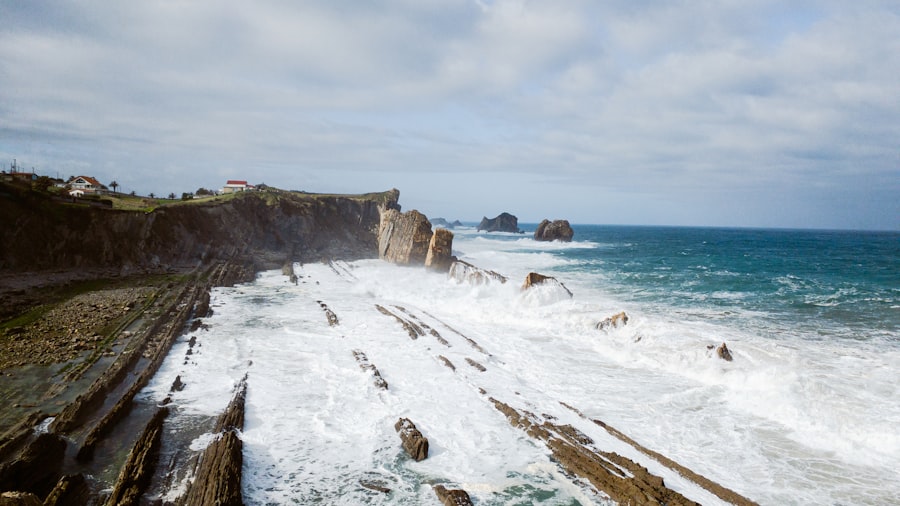 North Sea storms